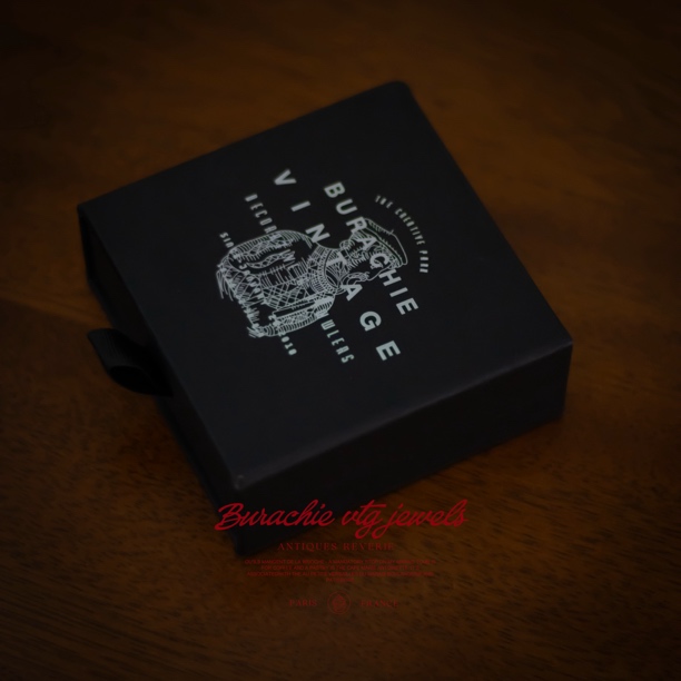 首饰盒/箱 【5555】法绝美Roger Jean Pierr首饰盒10✖️10✖️3.8 