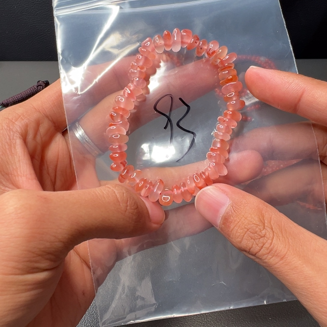 南红玛瑙未镶嵌93号南红随型手串