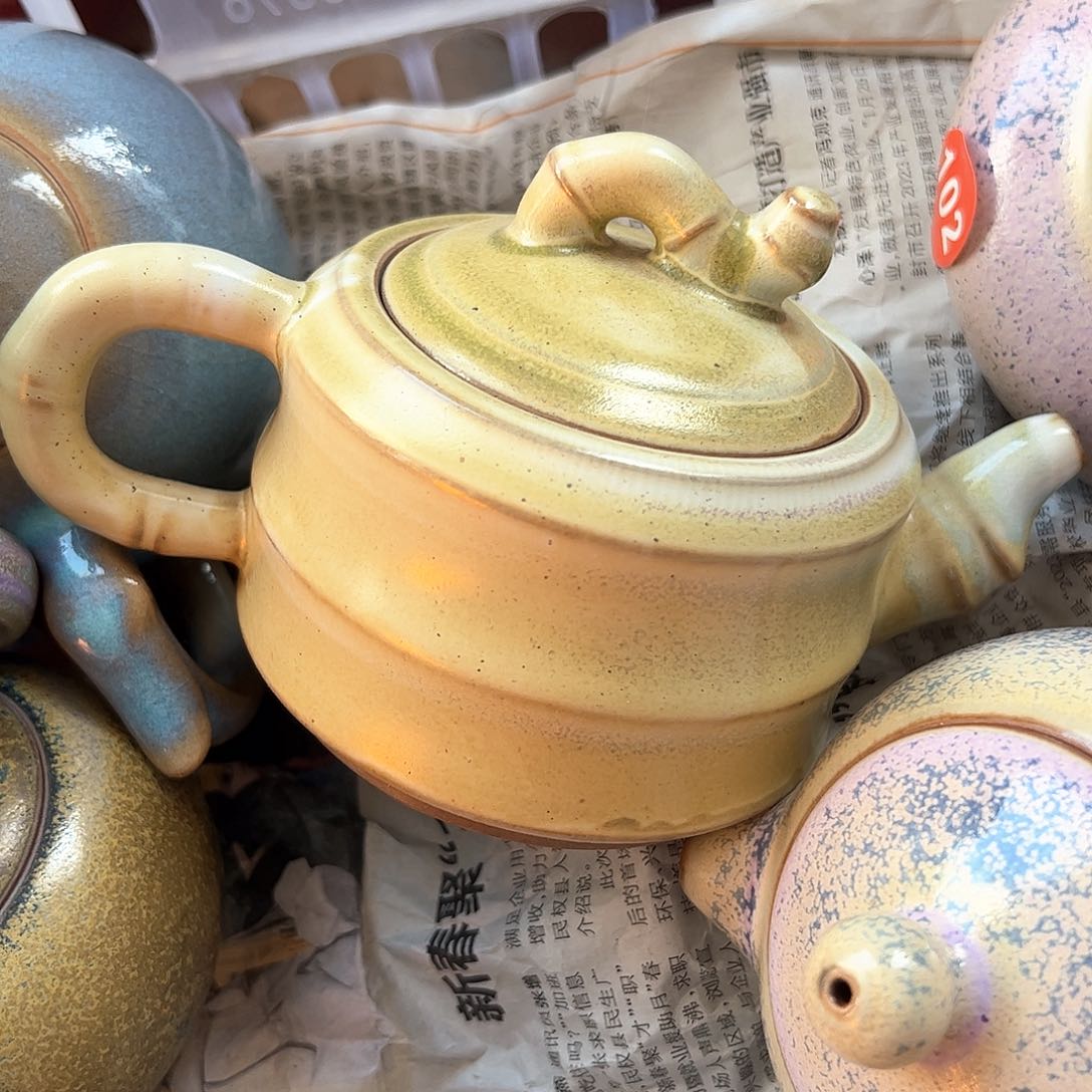 摆件郑家钧窑摆件微