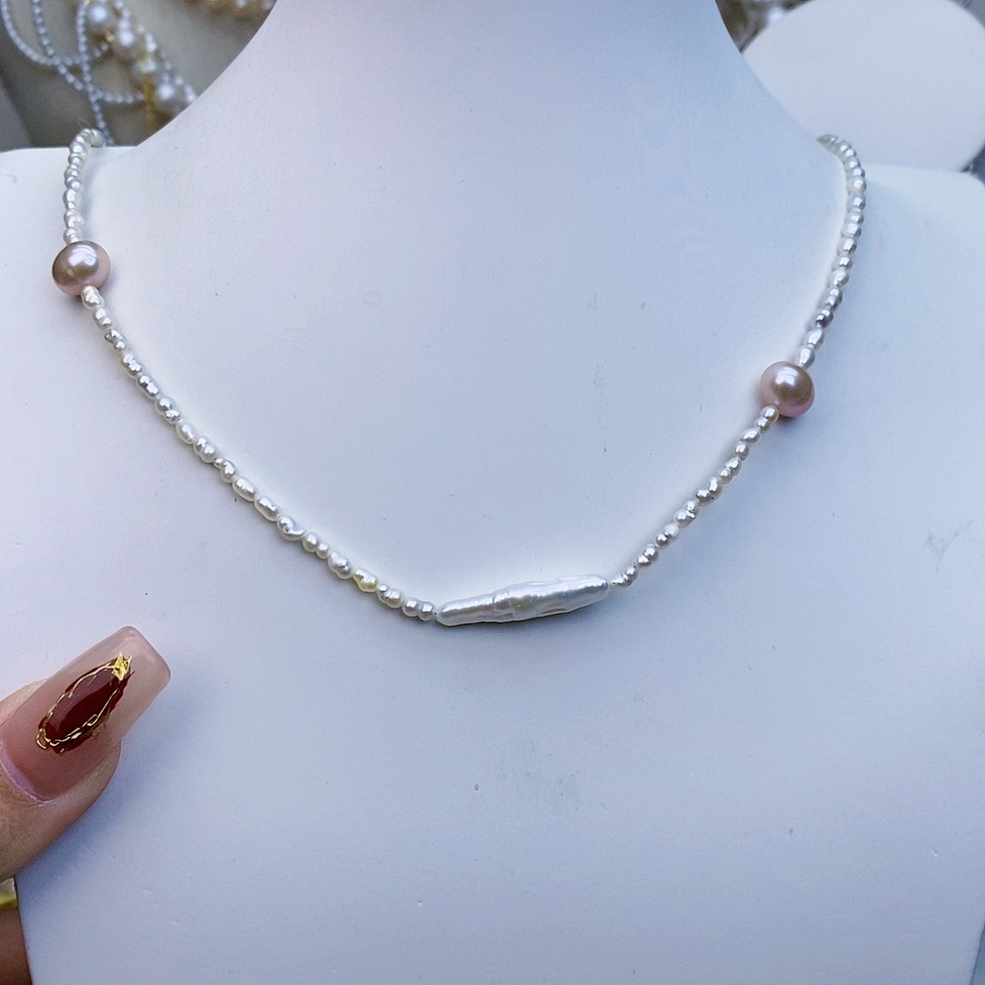 淡水珍珠颈饰未镶嵌