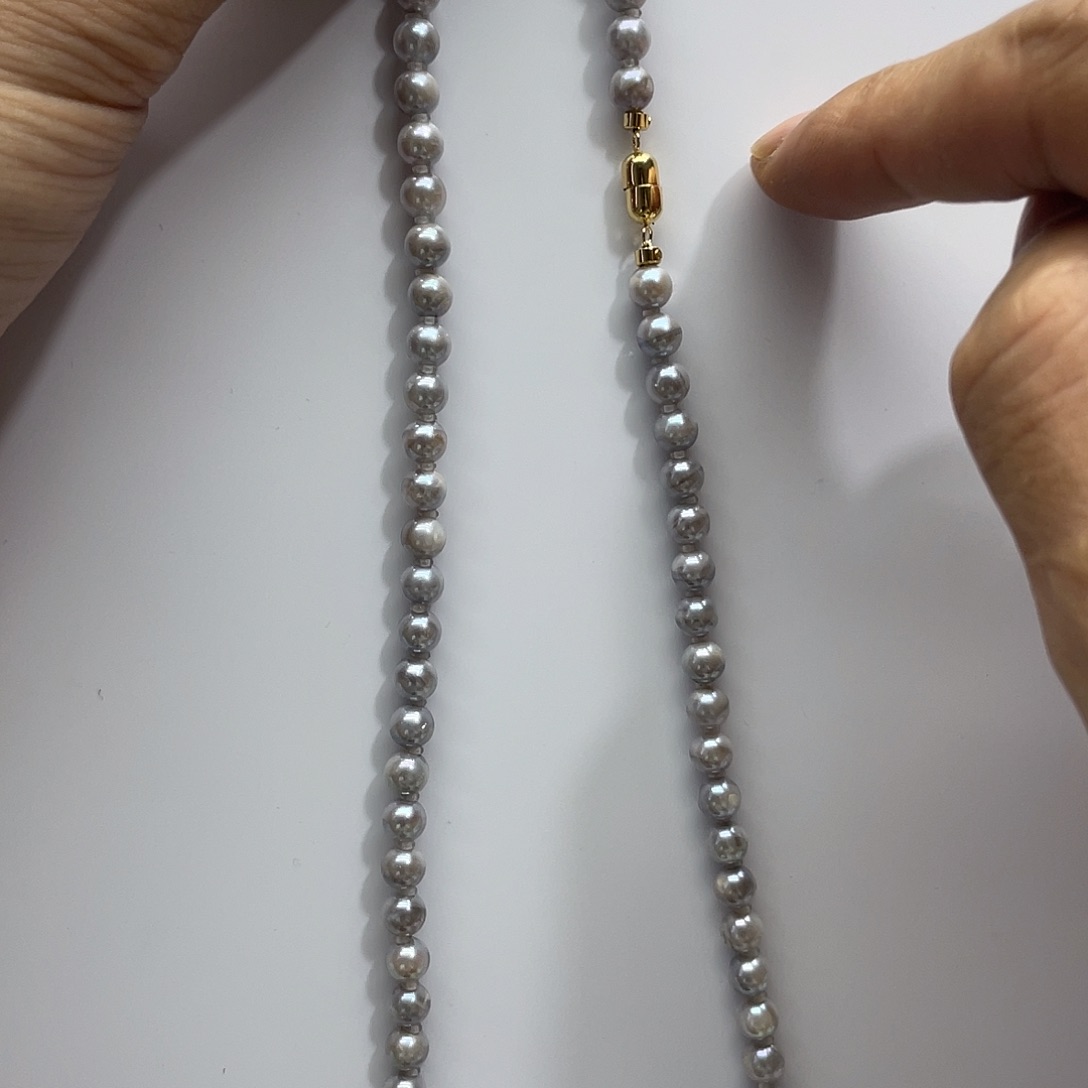 海水珍珠18K金镶嵌颈饰