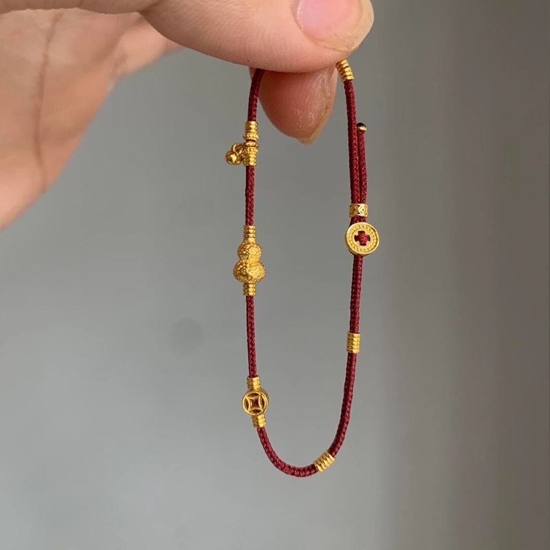 九华 · 新中式葫芦编织手绳