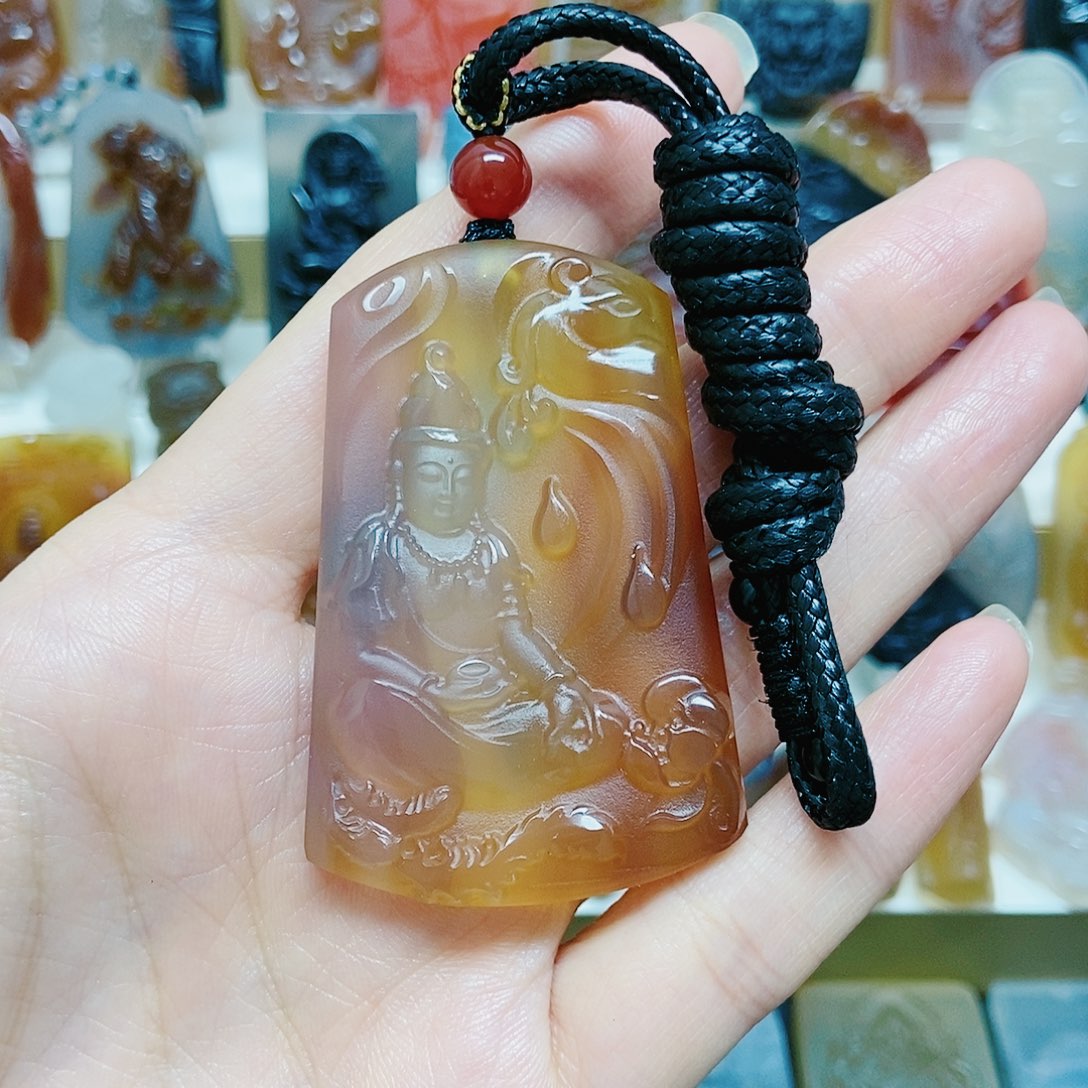 玛瑙/玉髓颈饰未镶嵌一**悔