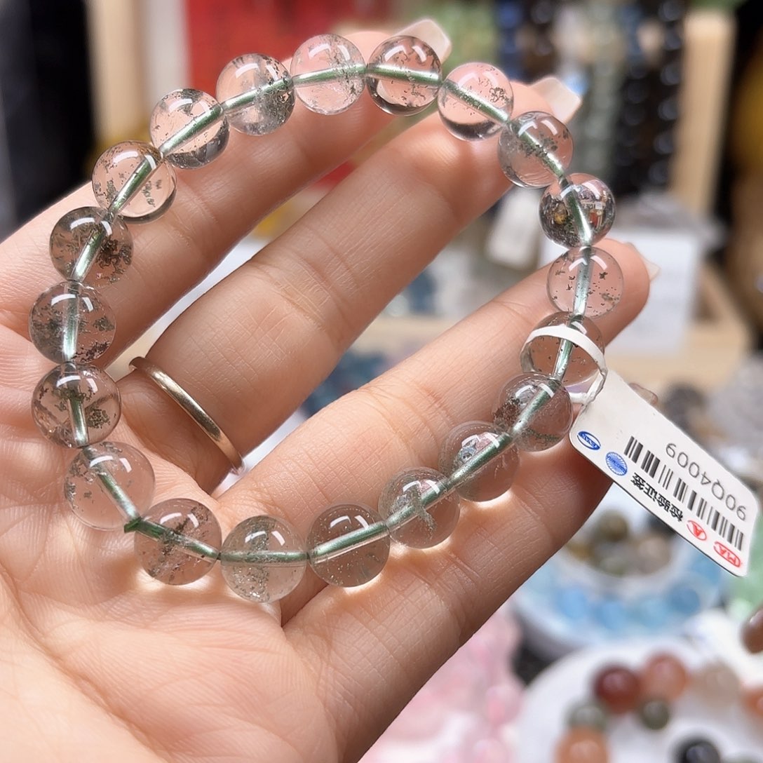 水晶手链未镶嵌绿幽灵9.6