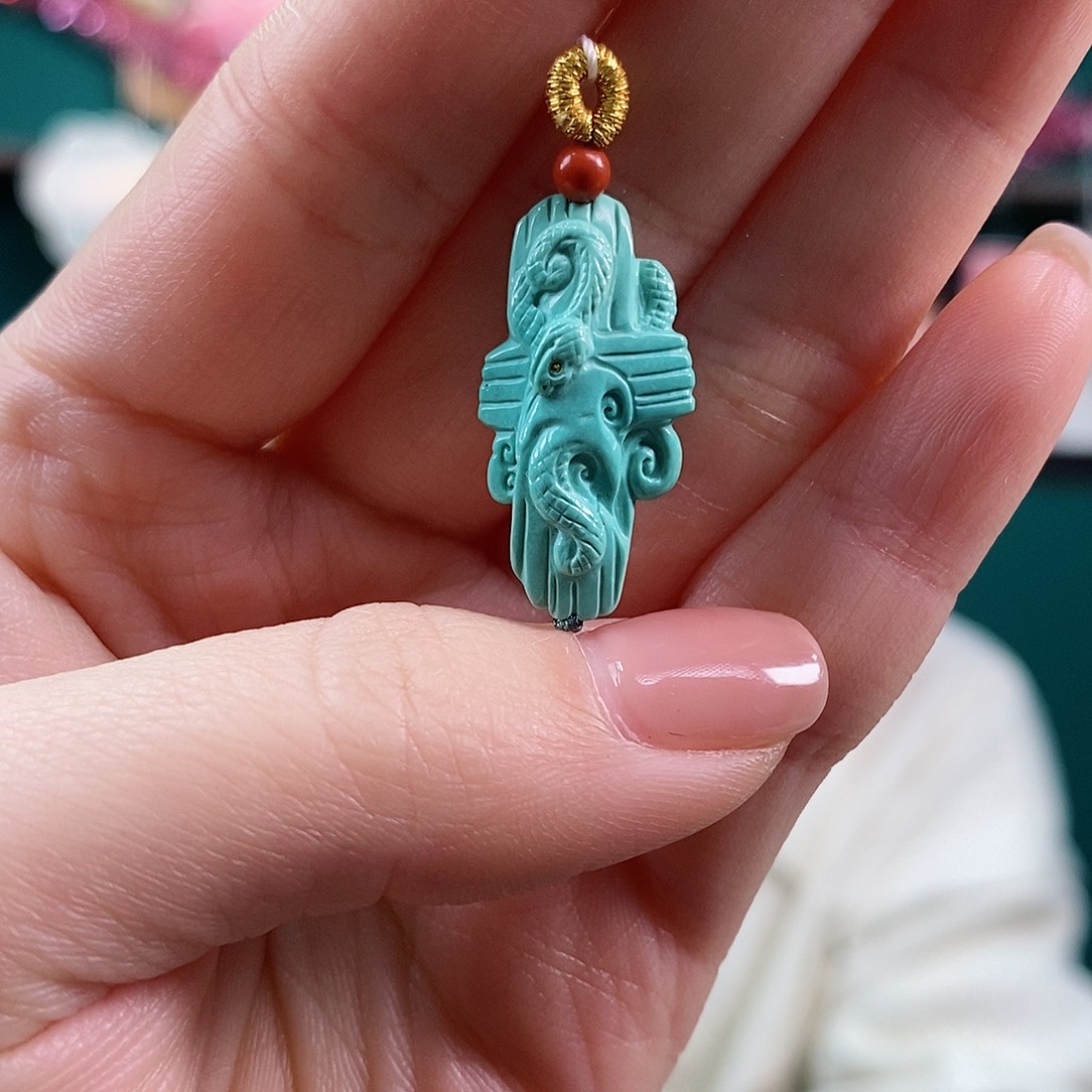 绿松石珠宝奇石未镶嵌