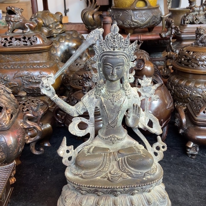 铜器工艺品摆件香炉摆件