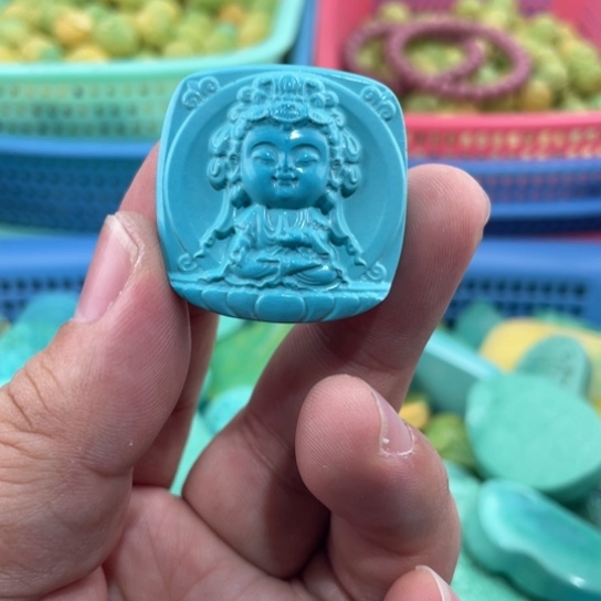 未镶嵌菱锰矿珠宝半成品