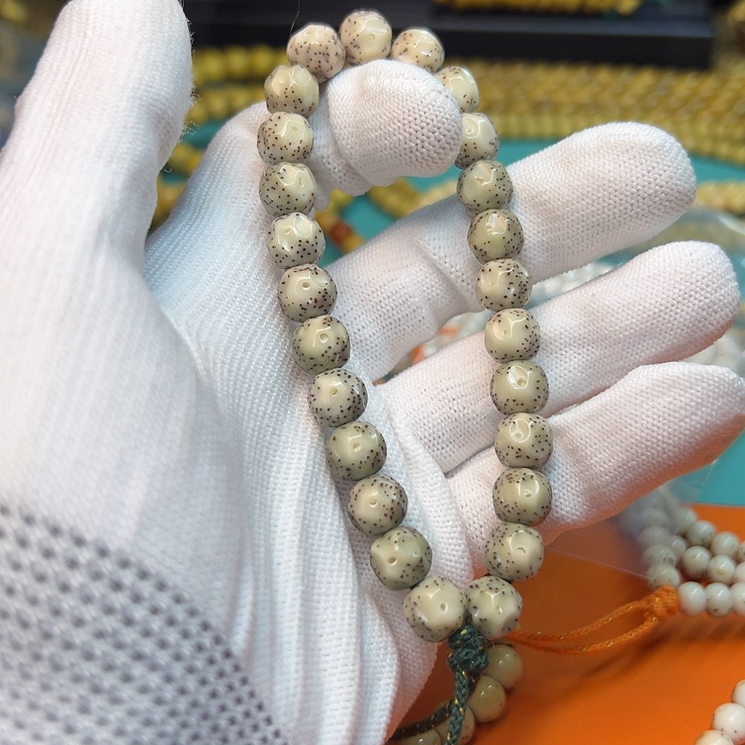 吊坠星月菩提精品灰冰卡9无相手持