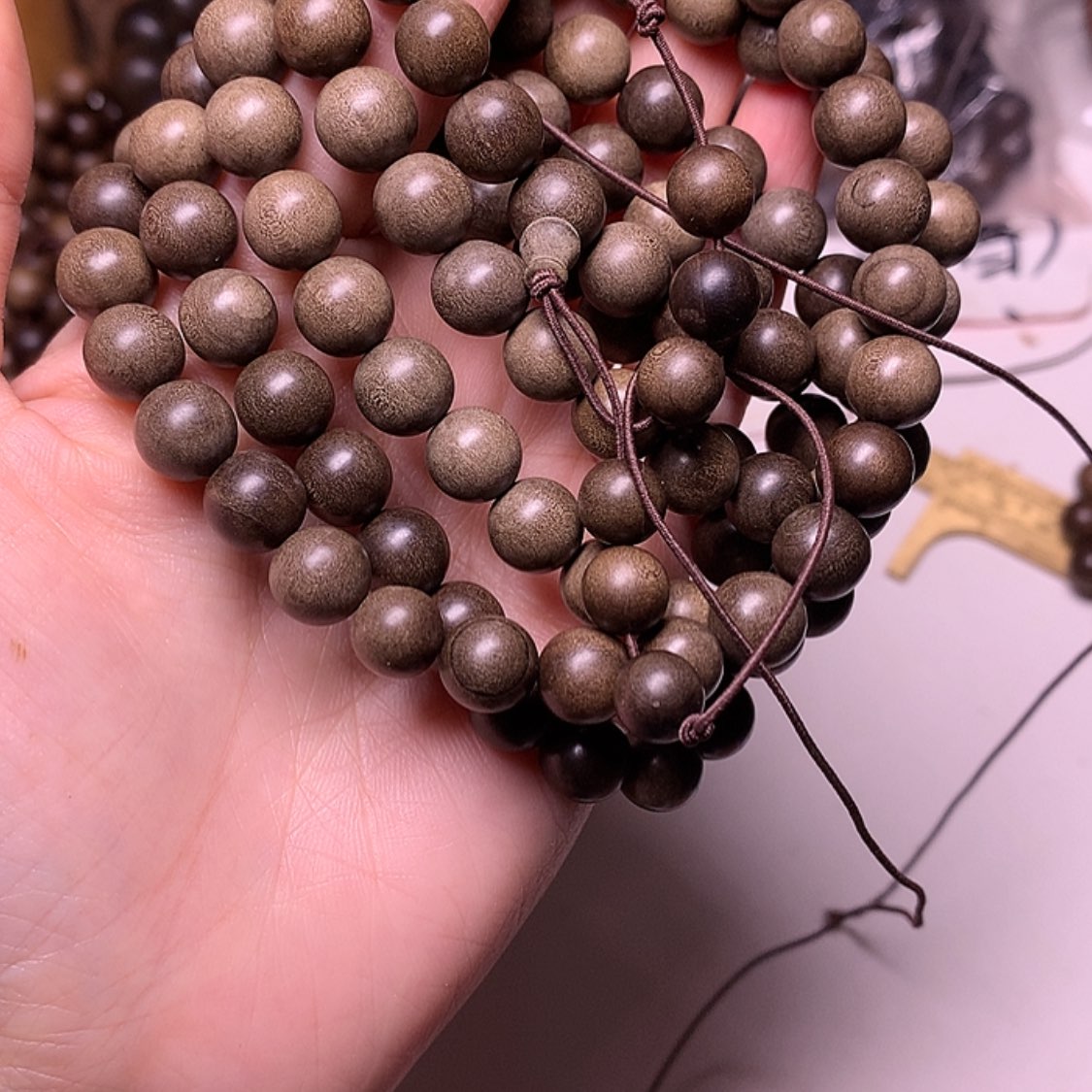 【闪购商品】檀香木手串/手链檀香阴沉0.8/108