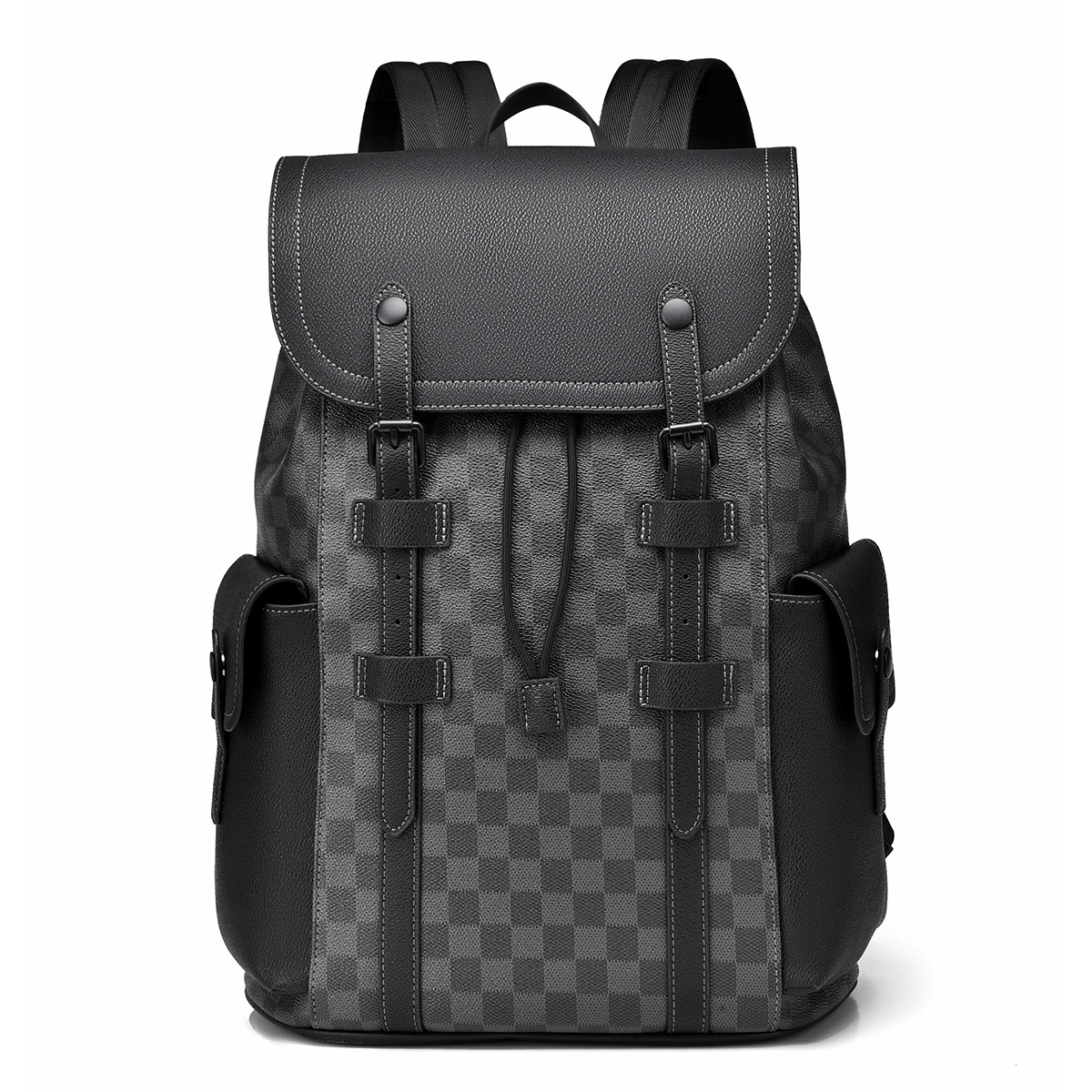 弹道尼龙双肩包男士时尚户外多功能健身休闲防水多功能潮流商务