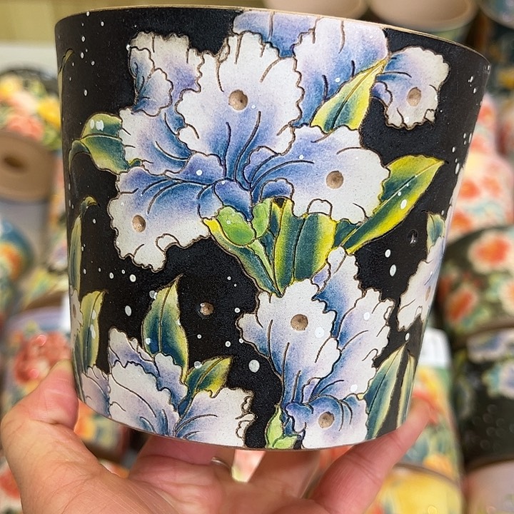 景德镇陶瓷花盆景德镇陶瓷花盆