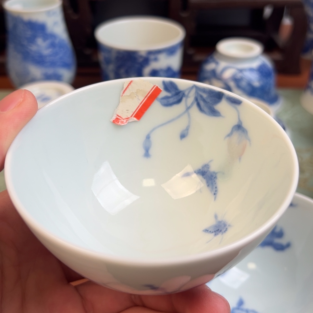瓷片景德镇瓷器手工手绘