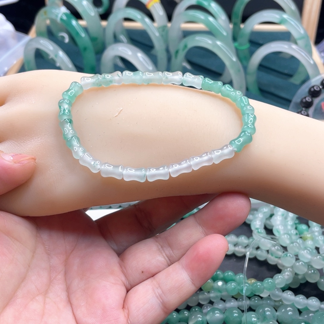 石英质玉未镶嵌手串