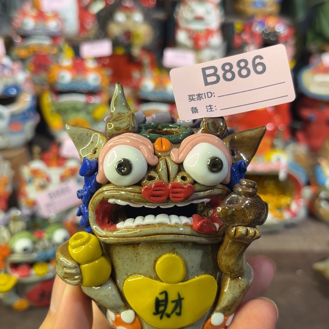 泥塑纯手工手工茶宠摆件