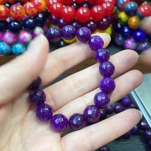 玛瑙未镶嵌手饰紫杉醇切12