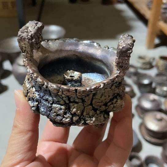 杯香炉柴烧裸烧手作品