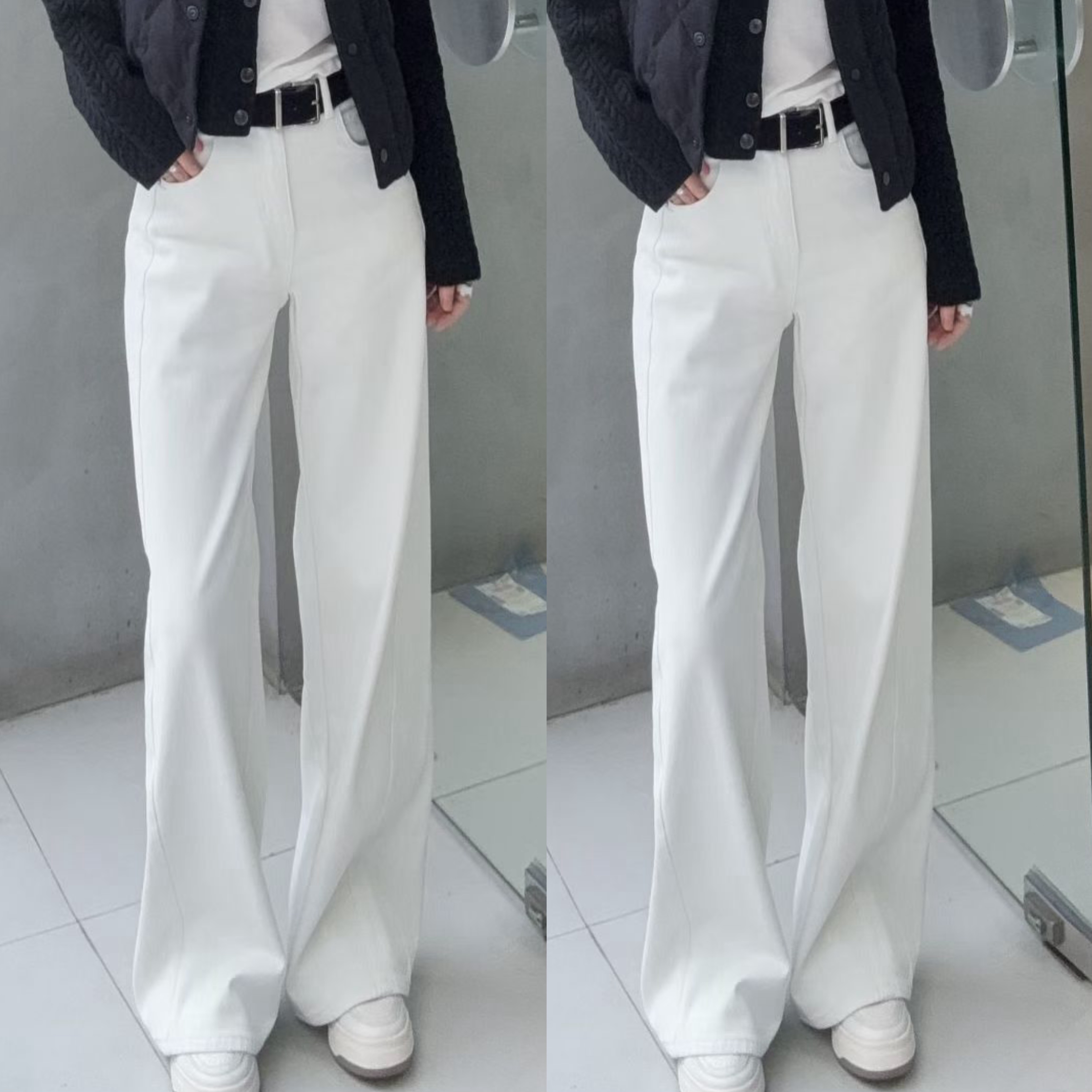  （小雨推荐4389）2025年新款秋冬款修身直筒牛仔裤修身