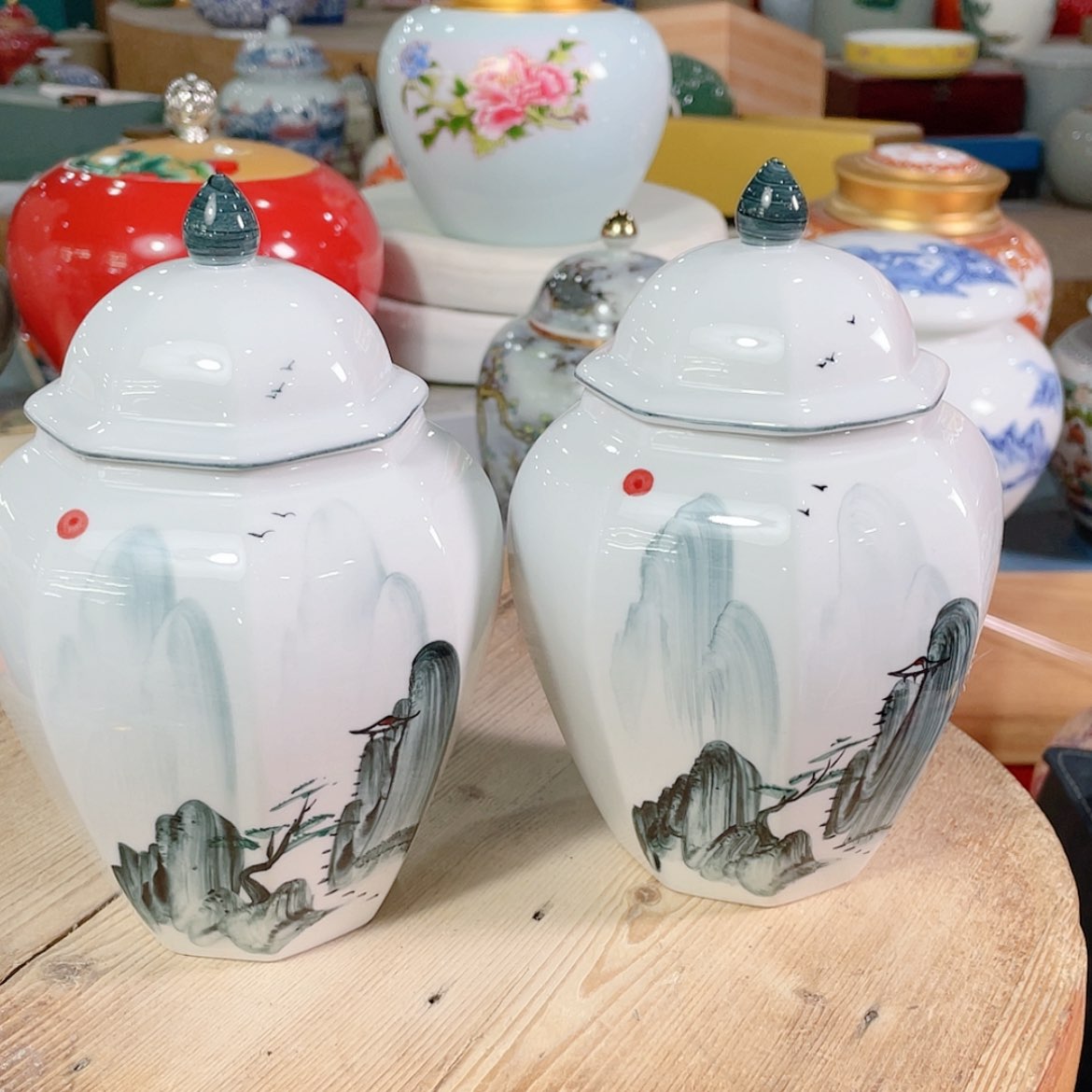 【闪购商品】罐陶瓷茶叶罐密封罐