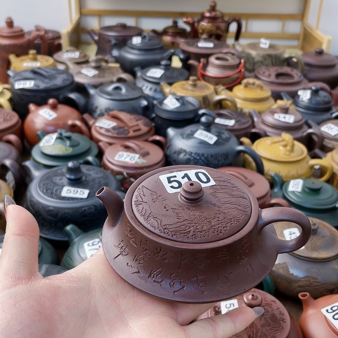 茶壶紫砂紫砂微瑕