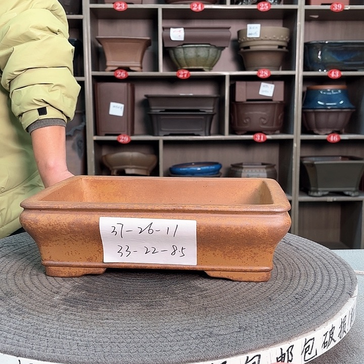 紫砂花盆紫砂的味道很好