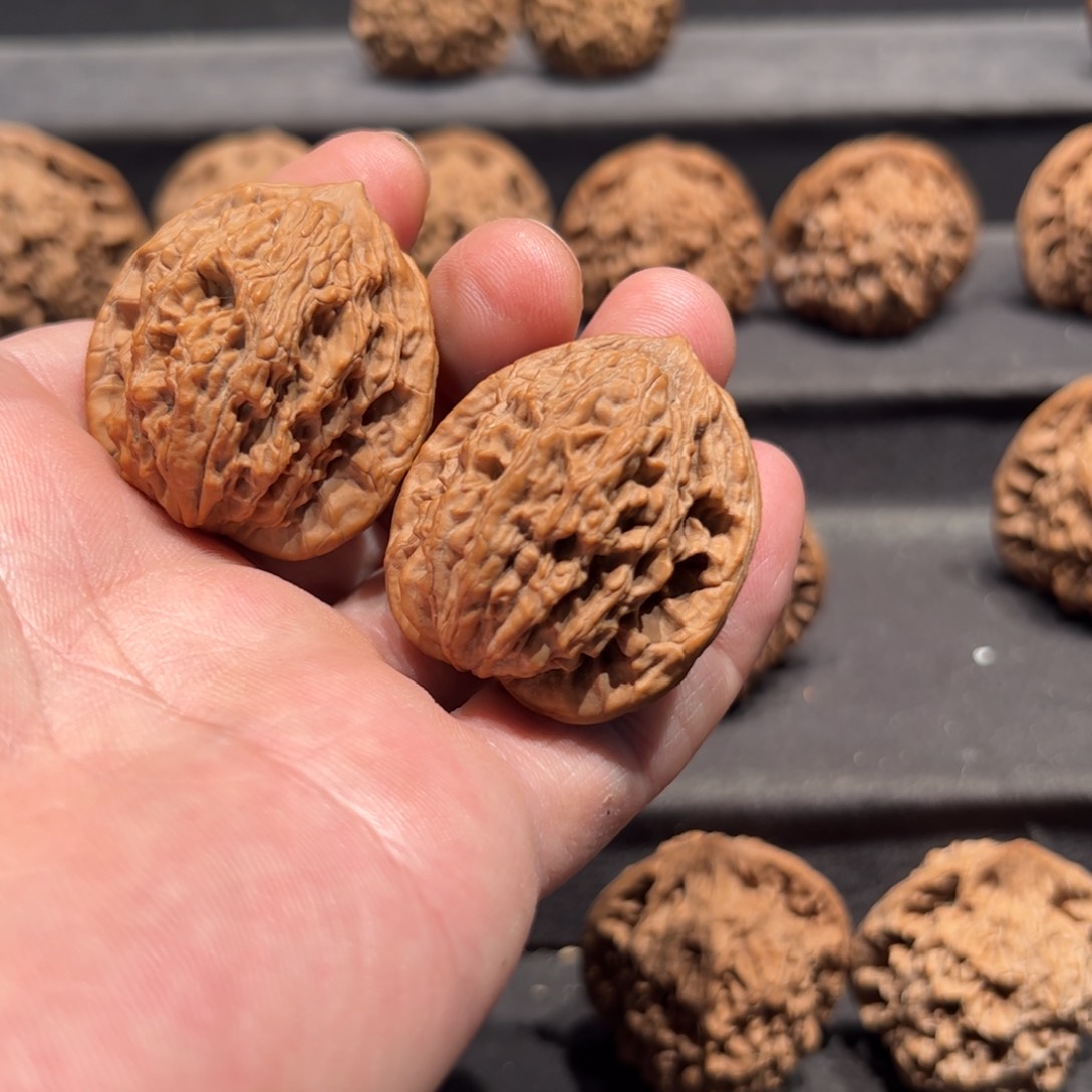 文玩核桃把件舞****）虎头