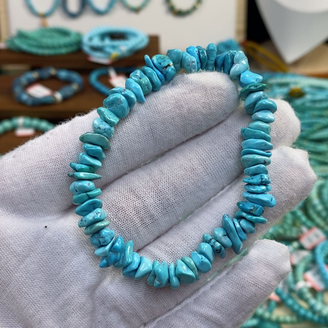未镶嵌绿松石手串