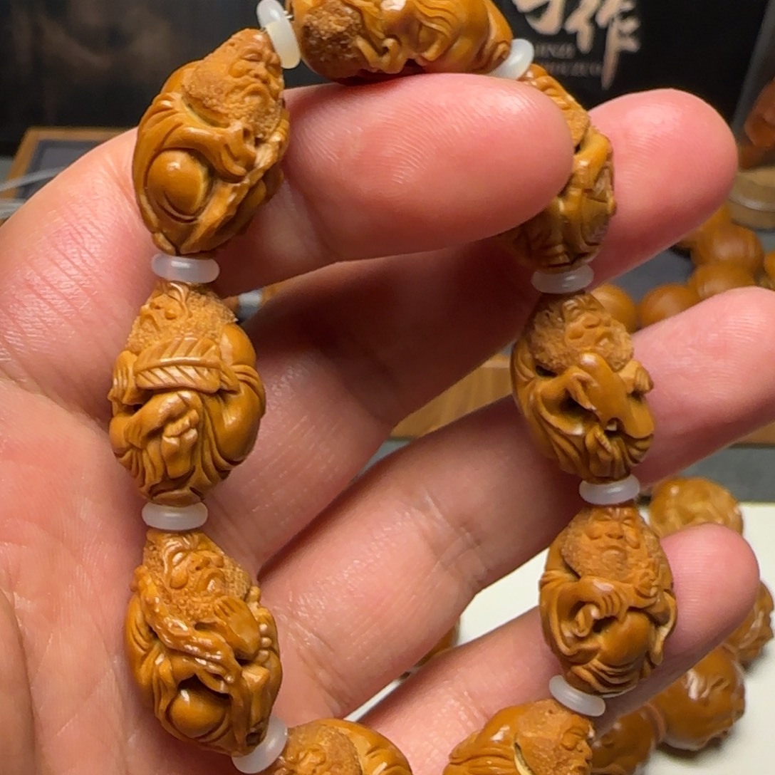 橄榄核手串/手链一物一图