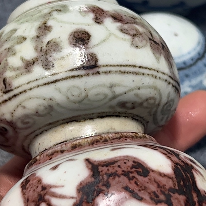 一***山陶摆件景德镇陶瓷艺术品