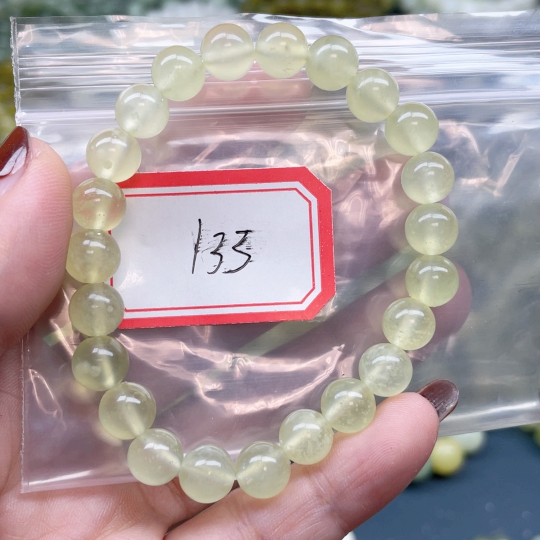 未镶嵌蛇纹石玉手串