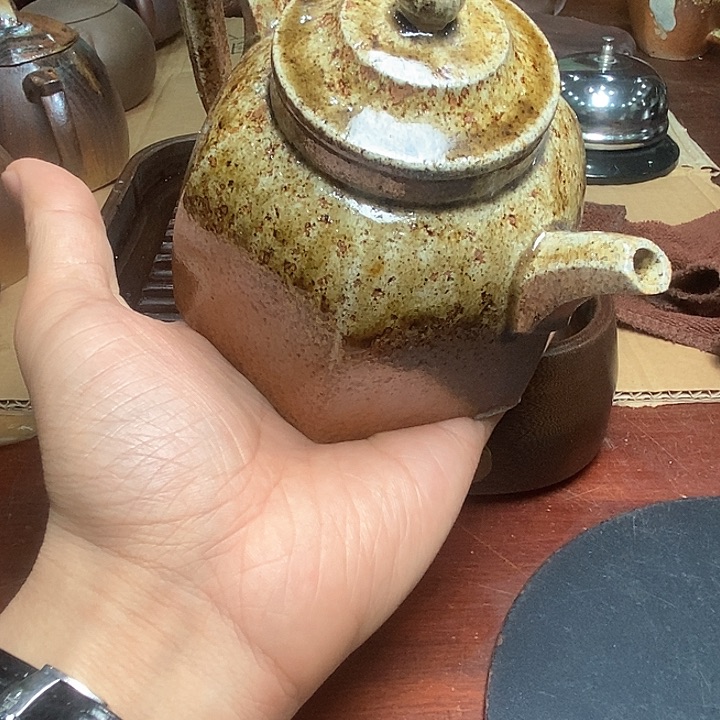 紫砂茶壶柴烧紫砂