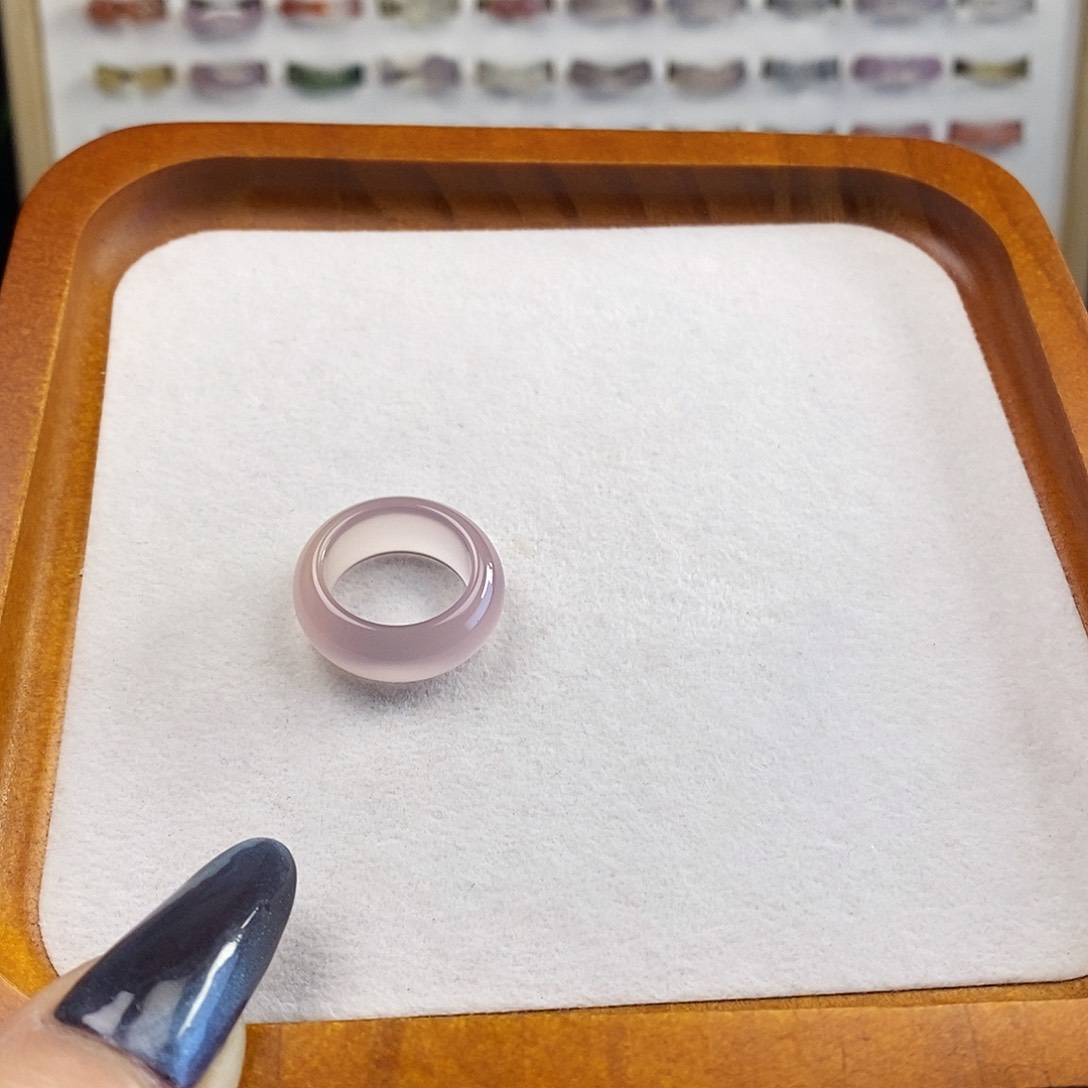 玛瑙/玉髓合金戒指