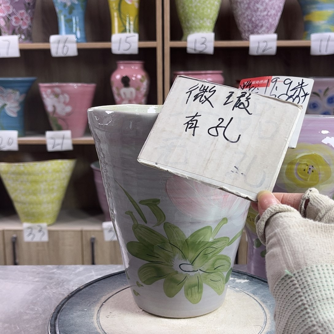 景德镇陶瓷花盆花盆