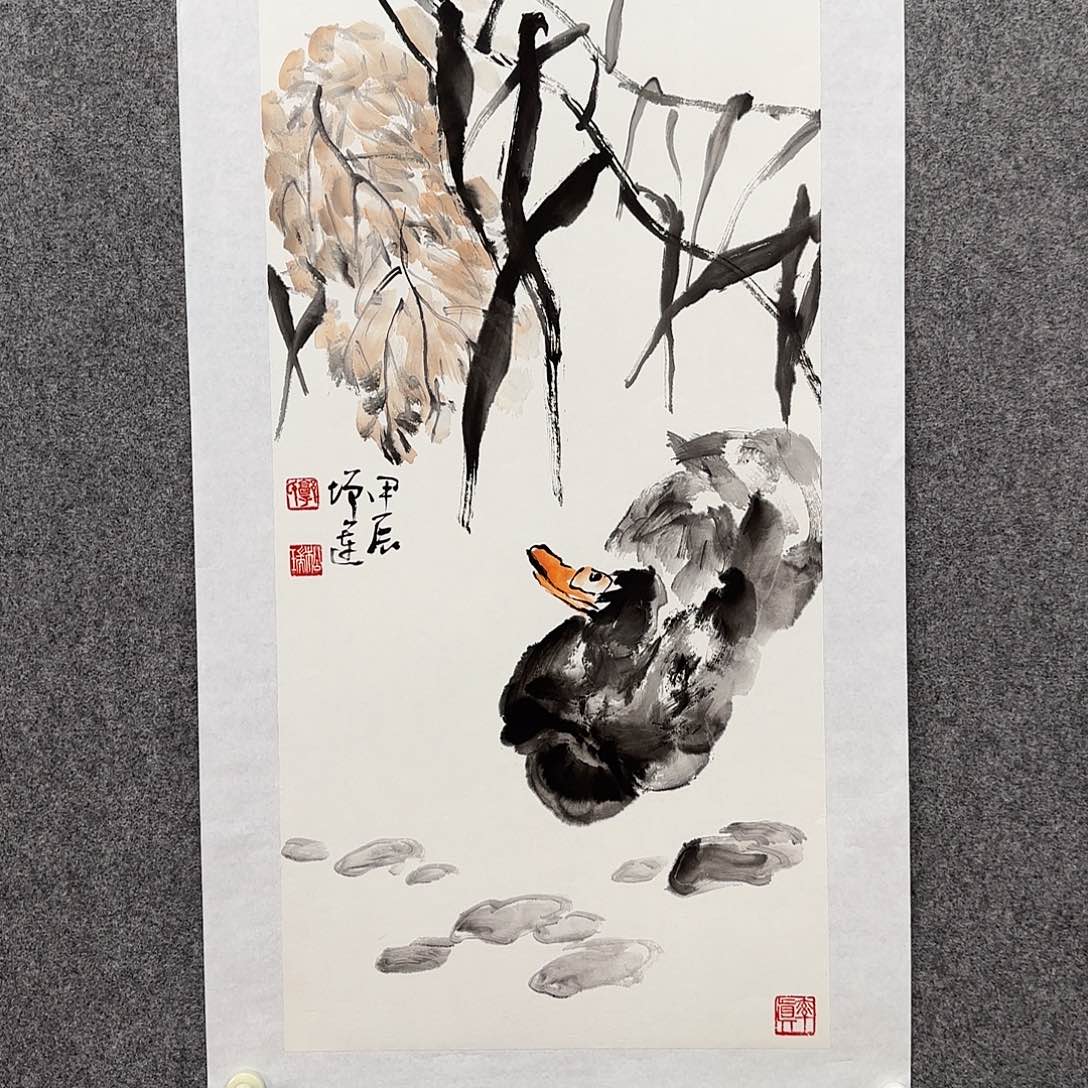 国画郭增运老师手绘作品