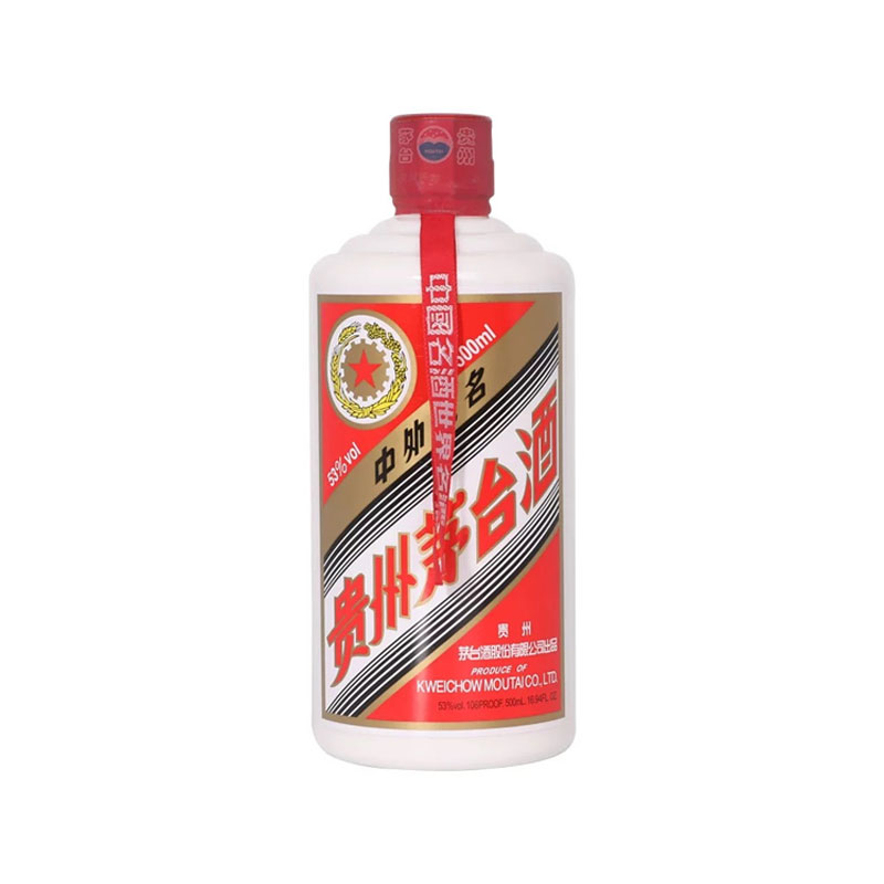 KWEICHOW MOUTAI/贵州茅台儒商 21年五星 53度500ml*1瓶 白酒