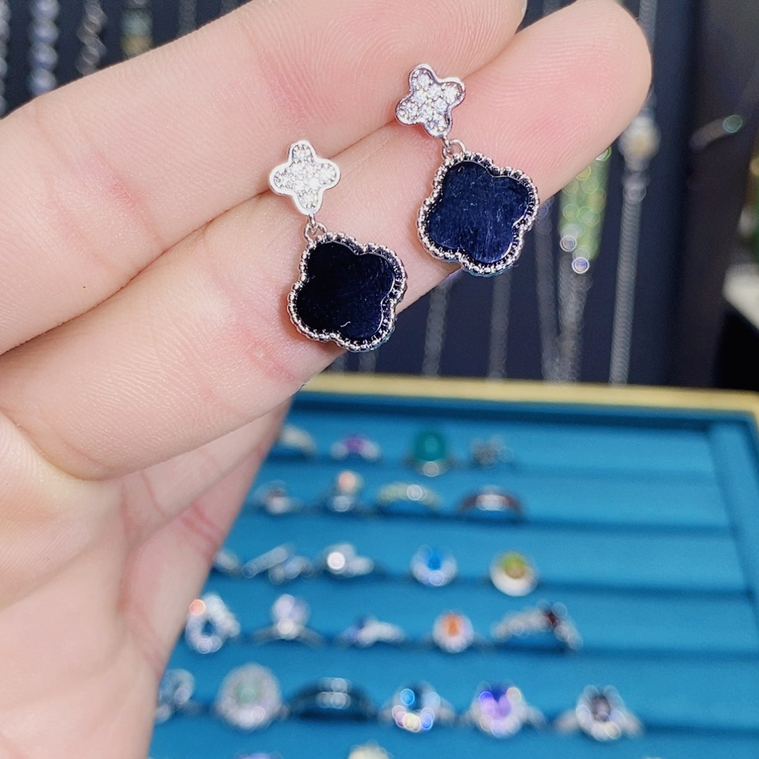 紫晶珠宝半成品银S925镶嵌