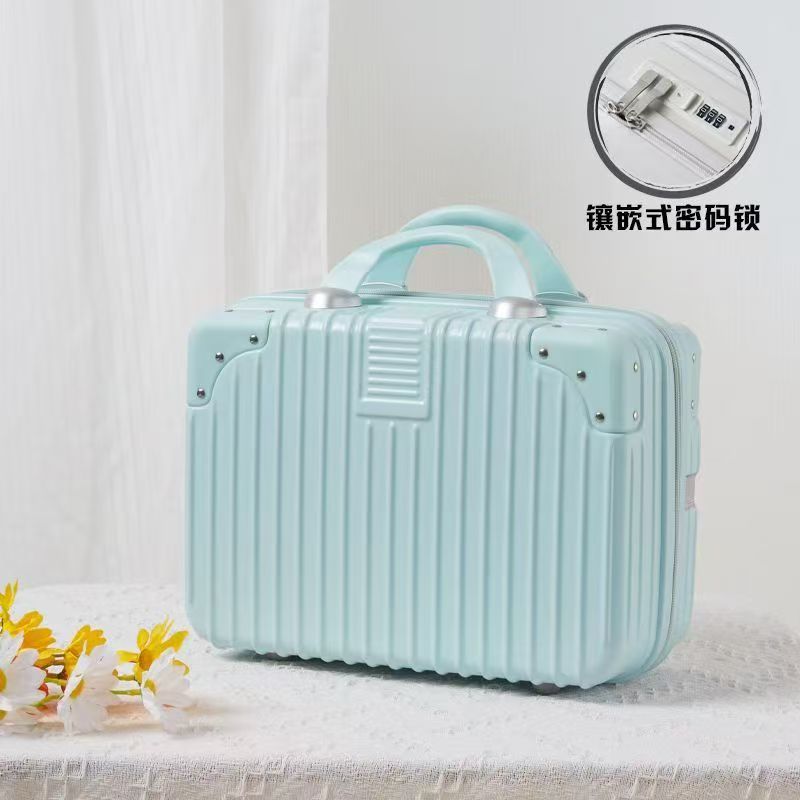 化妆包便携新款密码锁手提箱行李箱化妆箱收纳伴手旅行箱定制