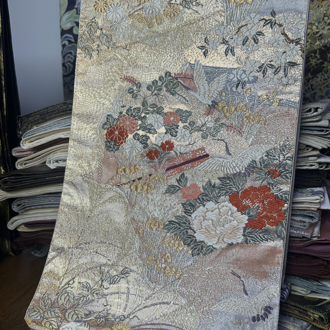 花鸟图案6通西阵织面料