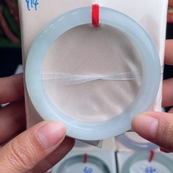 翡翠手镯未镶嵌缅甸翡翠手镯24