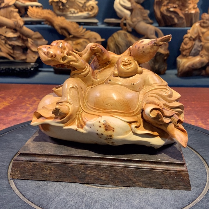 柏木（崖柏）根雕摆件