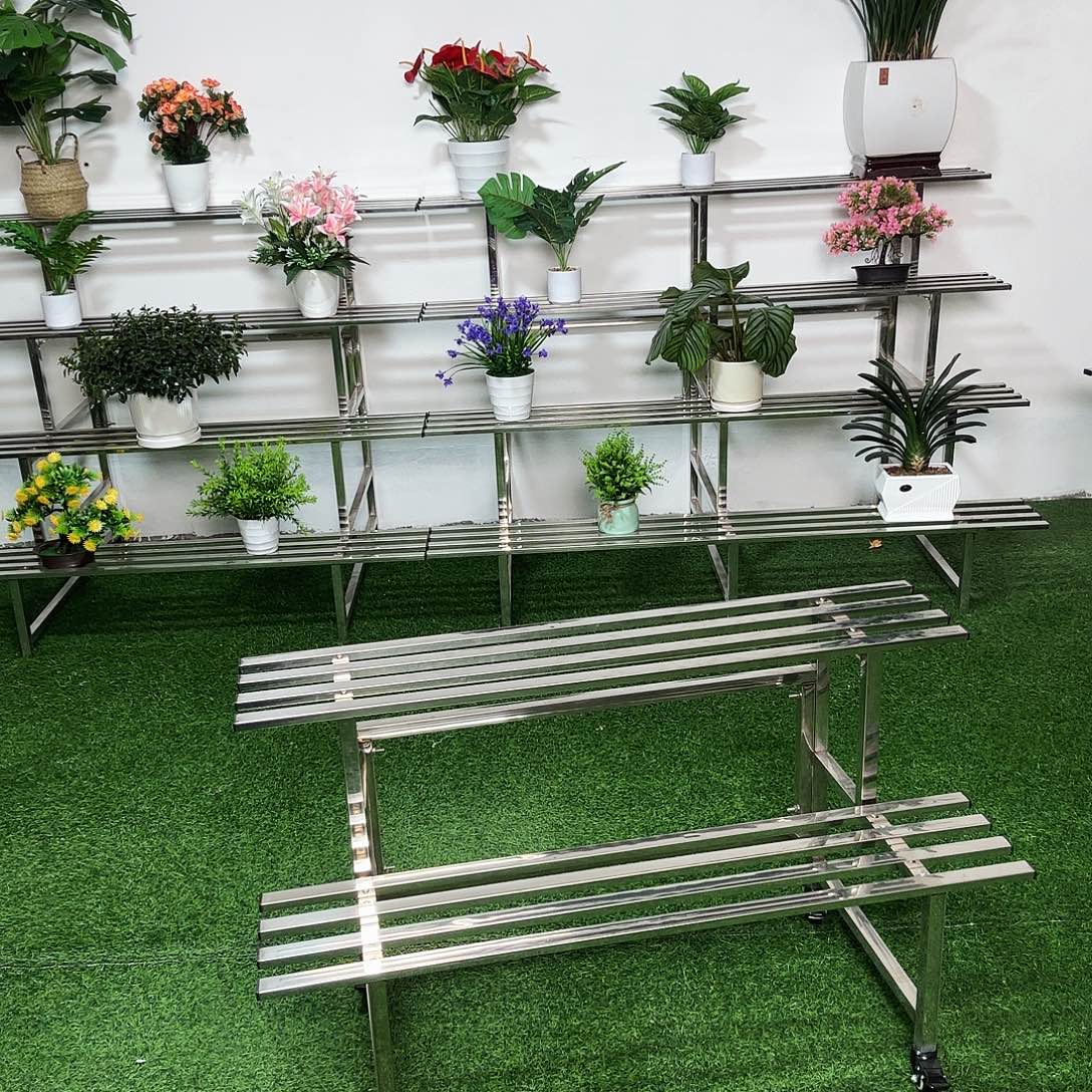 不锈钢5个1.5长二层阶梯加宽