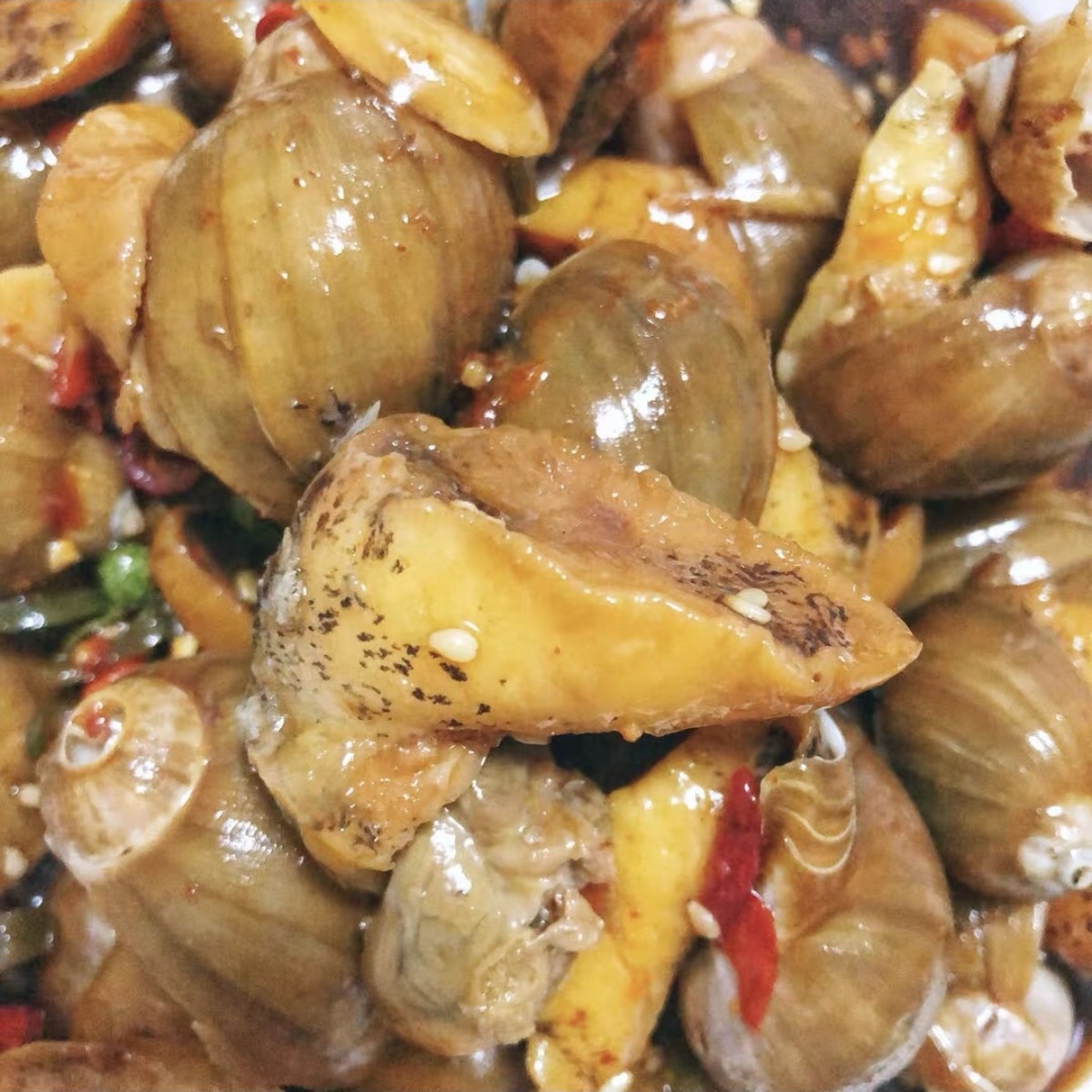 老婆脚干冰每斤20～30只左右个大肉肥有硬黄3斤大小装蛤蜊肉