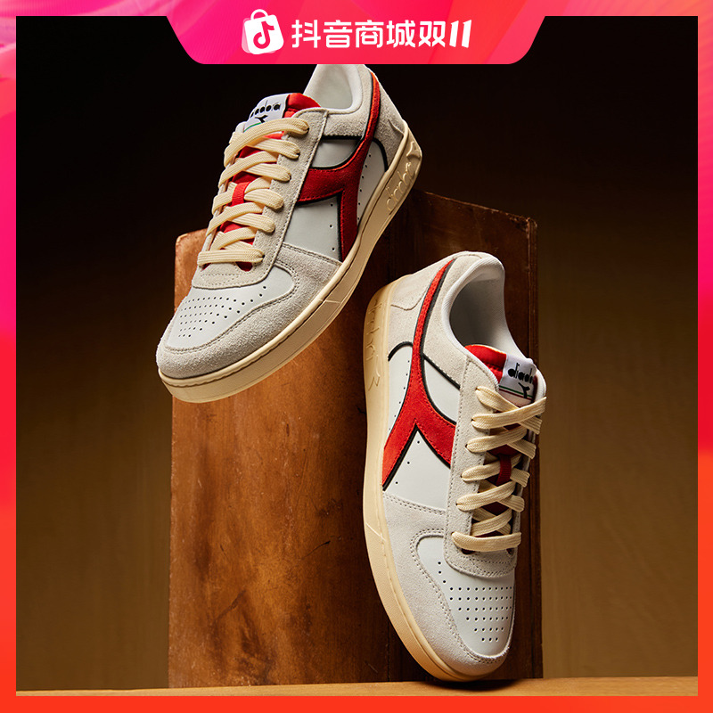 diadora/迪亚多纳男女鞋情侣复古运动低帮休闲板鞋magic basket