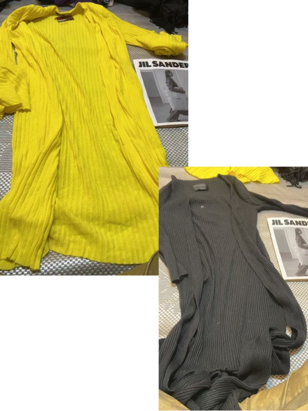 【特价不支持退换】韩版潮流针织长款外套女装