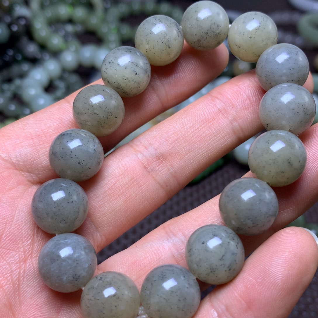 未镶嵌手串和田玉14