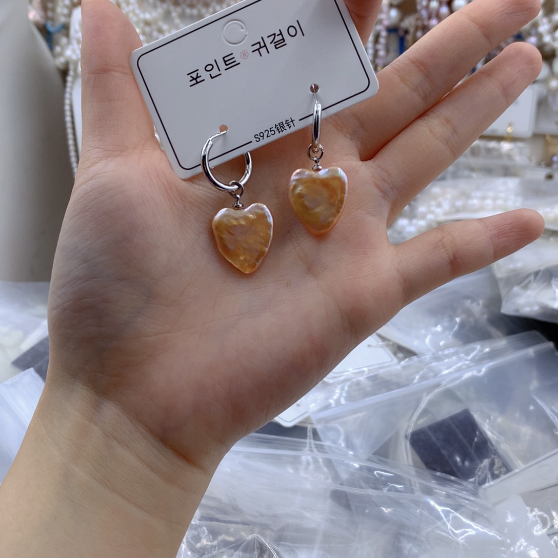 颈饰合金淡水珍珠
