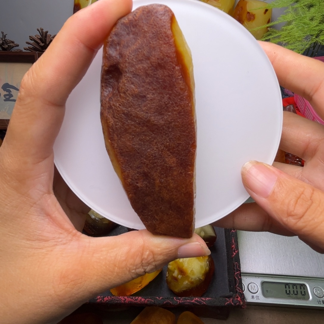 定制琥珀未镶嵌琥珀蜜蜡原石定制