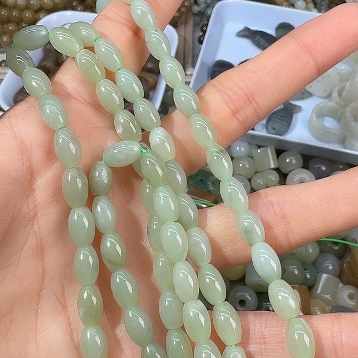 和田玉未镶嵌手链69