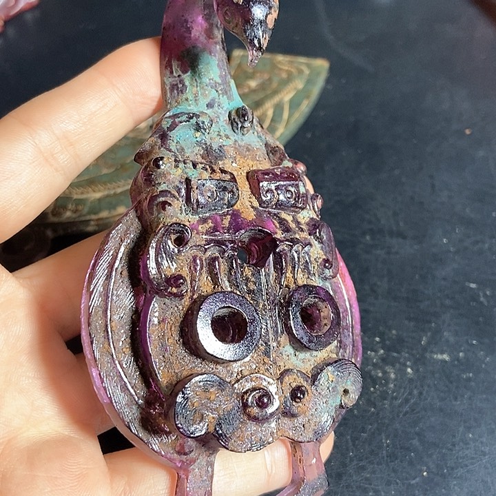 吊坠紫金钵盂菩提
