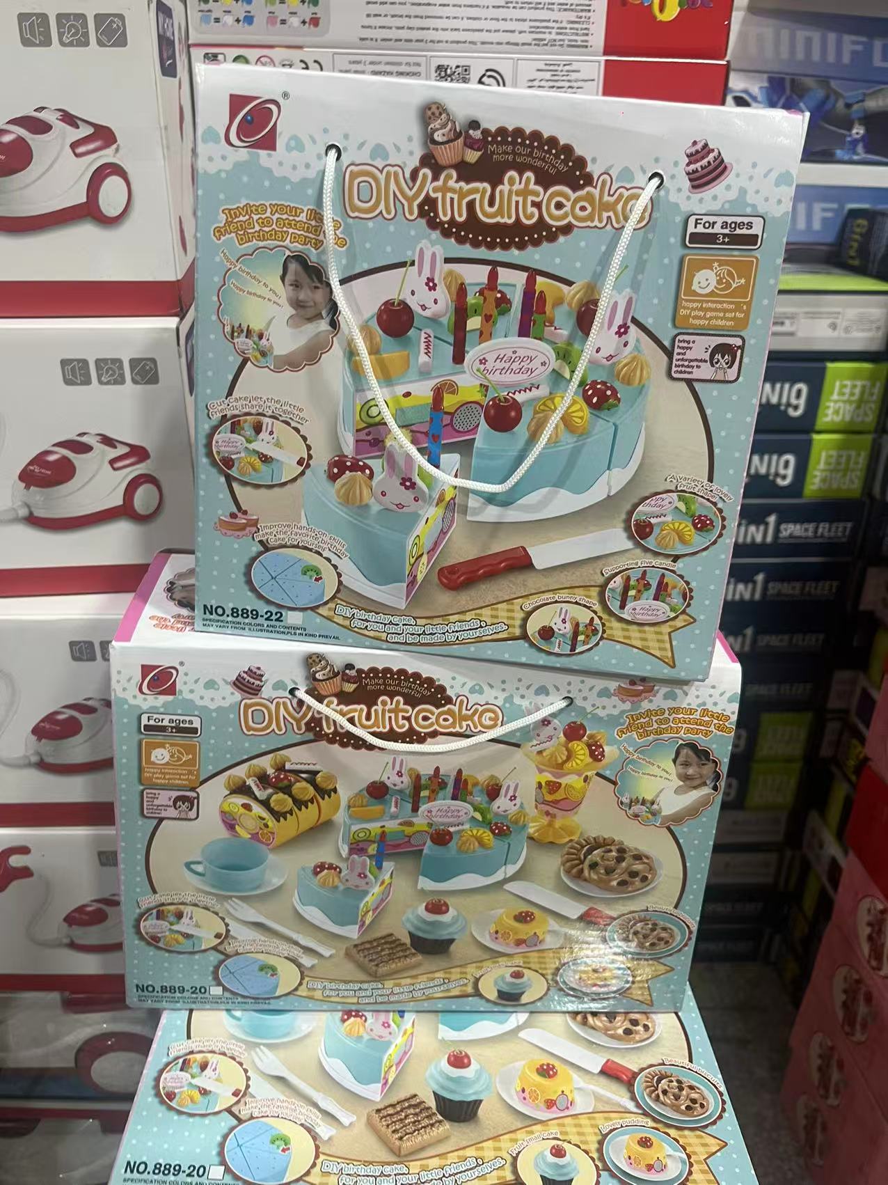 外贸蛋糕玩具1盒