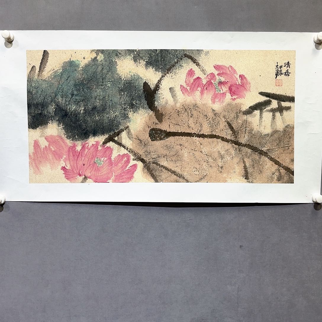 国画国画纯手绘作品请放心去藏